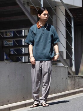 「gloster」｜katsuさん（メンズ・170cm）の春コーディネート