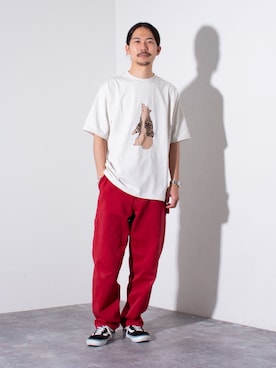 「SMITH'S AMERICAN（スミスアメリカン）のアイテム」を使った、katsuさん（メンズ・170cm）の春コーディネート