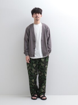 「WILD THINGS（ワイルドシングス）のアイテム（パンツ）」を使った、katsuさん（メンズ・170cm）の春コーディネート