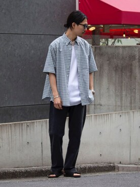 「gloster」｜katsuさん（メンズ・170cm）の春コーディネート