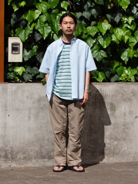 「gloster」｜katsuさん（メンズ・170cm）の春コーディネート