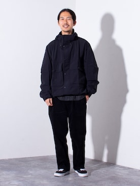 「FREDY&GLOSTER」｜「アイテム（ブルゾン）」を使った、katsuさん（メンズ・170cm）の夏コーディネート