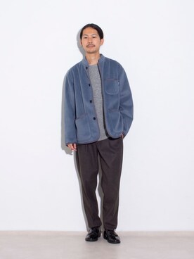「FREDY&GLOSTER」｜「アイテム（ブルゾン）」を使った、katsuさん（メンズ・170cm）の秋コーディネート