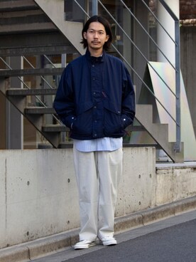 「gloster」｜katsuさん（メンズ・170cm）の春コーディネート