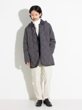 「gloster」｜「アイテム（ブルゾン）」を使った、katsuさん（メンズ・170cm）の冬コーディネート