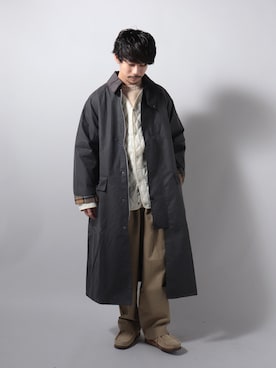「FREDY&GLOSTER」｜「アイテム（その他アウター）」を使った、katsuさん（メンズ・170cm）の秋コーディネート