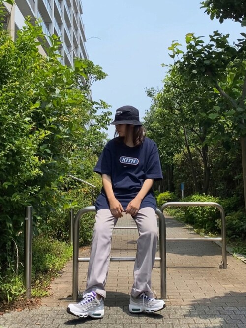 あやち Kithのtシャツ カットソーを使ったコーディネート Wear