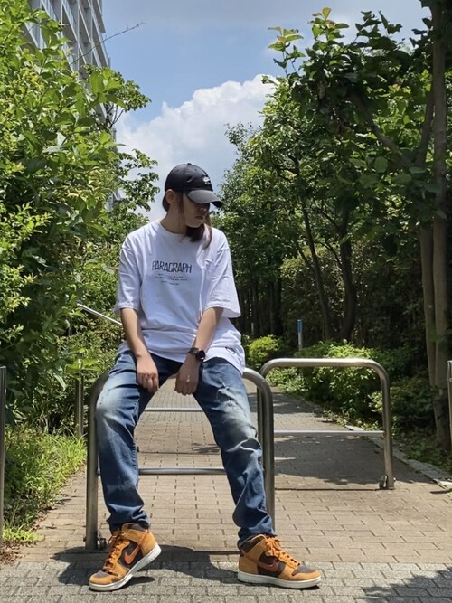 あやち Nikeのキャップを使ったコーディネート Wear