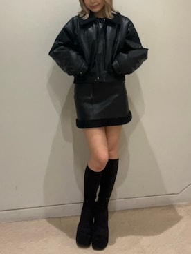 高麗春奈さん(レディース・163cm)の秋コーディネート