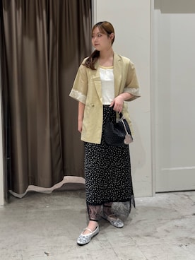 ちなさん(レディース・162cm)の夏コーディネート