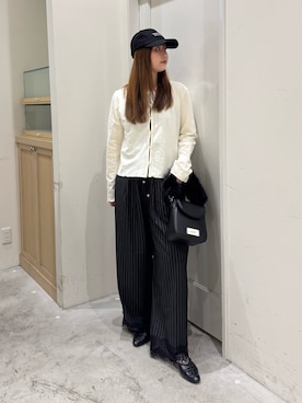 「CIAOPANIC TYPY（チャオパニックティピー）のアイテム（その他パンツ）」を使った、ちなさん（レディース・162cm）の秋コーディネート