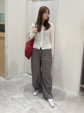 ちなさん（レディース・162cm）の夏コーディネート