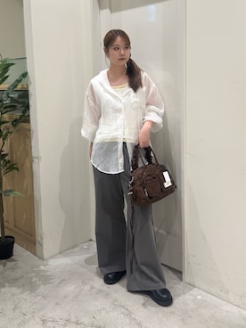 ちなさん(レディース・162cm)の夏コーディネート