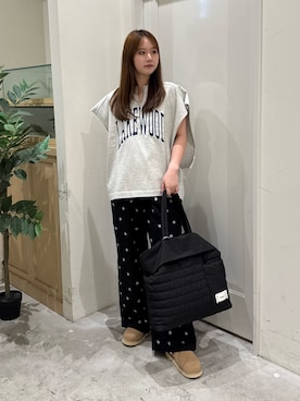 「etsinta（エシンタ）のアイテム」を使った、ちなさん（レディース・162cm）の秋コーディネート