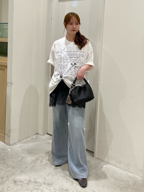 【UNISEX】アソート落書きBIGロゴTEE