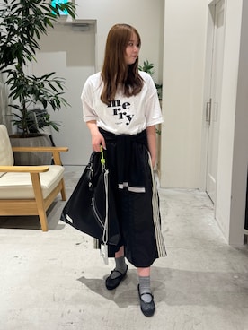 「CIAOPANIC TYPY（チャオパニックティピー）のアイテム（カーディガン/ボレロ）」を使った、ちなさん（レディース・162cm）の夏コーディネート