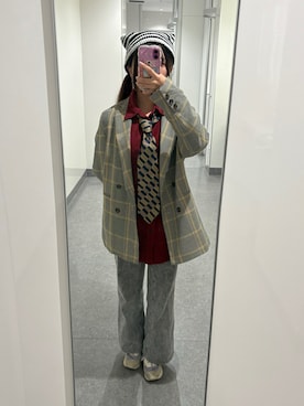 「アイテム（フォーマルスーツ/小物）」を使った、彩さん（レディース・143cm）の秋コーディネート