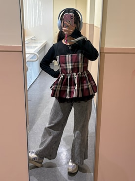 「moz（モズ）のアイテム」を使った、彩さん（レディース・143cm）の冬コーディネート