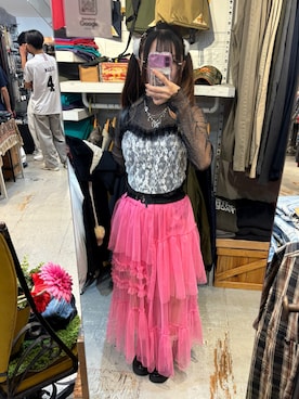 「アイテム（その他トップス）」を使った、彩さん（レディース・143cm）の秋コーディネート