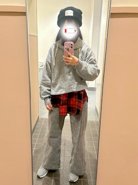 「moz（モズ）のアイテム」を使った、彩さん（レディース・143cm）の冬コーディネート