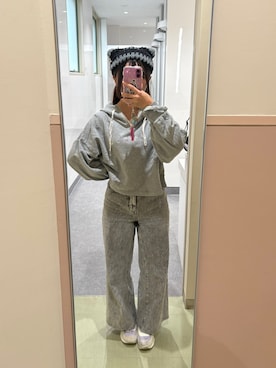 「アイテム（帽子）」を使った、彩さん（レディース・143cm・10代）の秋コーディネート