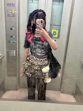 「アイテム（ベルト）」を使った、彩さん（レディース・143cm）の秋コーディネート