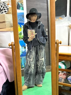 「アイテム（パンツ）」を使った、ruadaisukiさん（レディース・158cm・60代）の秋コーディネート