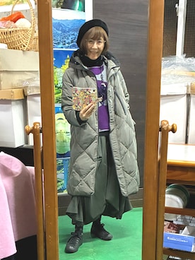 「アイテム（トップス）」を使った、ruadaisukiさん（レディース・158cm・60代）の秋コーディネート