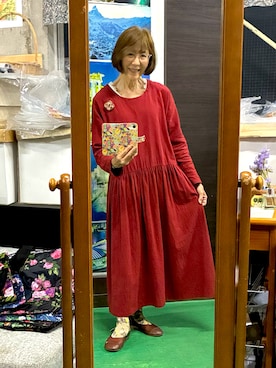 「studio CLIP（スタディオクリップ）のアイテム（トップス）」を使った、ruadaisukiさん（レディース・158cm）の春コーディネート