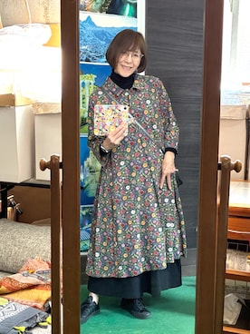 「koibito misakiのアイテム（ワンピース、その他）」を使った、ruadaisukiさん（レディース・158cm）の春コーディネート