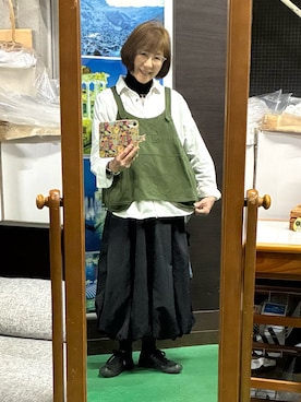 「BARNYARDSTORM（バンヤードストーム）のアイテム」を使った、ruadaisukiさん（レディース・158cm）の春コーディネート