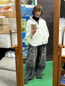 「アイテム（パンツ）」を使った、ruadaisukiさん（レディース・158cm・60代）の秋コーディネート