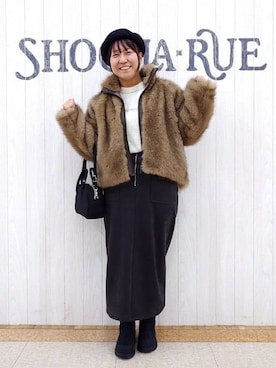 とろろさん（レディース・153cm）の冬コーディネート