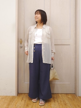 とろろさん(レディース・153cm)の夏コーディネート