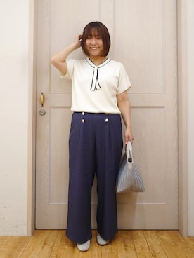 とろろさん(レディース・153cm)の夏コーディネート