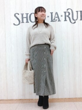 とろろさん（レディース・153cm）の冬コーディネート