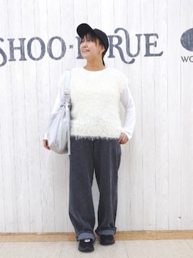 「SHOO・LA・RUE（シューラルー）のアイテム」を使った、とろろさん（レディース・153cm）の秋コーディネート