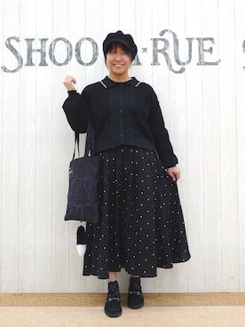 「Disney（ディズニー）のアイテム（バッグ）」を使った、とろろさん（レディース・153cm）の春コーディネート