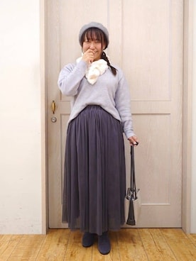 とろろさん（レディース・153cm）の冬コーディネート