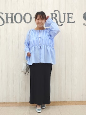「アイテム（タンクトップ）」を使った、とろろさん（レディース・153cm）の秋コーディネート