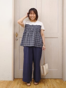 とろろさん(レディース・153cm)の夏コーディネート