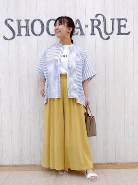 「アイテム（ピアス（両耳用））」を使った、とろろさん（レディース・153cm）の秋コーディネート
