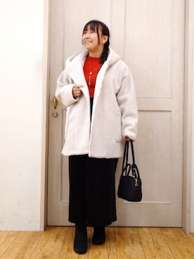 とろろさん（レディース・153cm）の冬コーディネート
