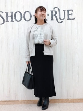 「DRESKIP（ドレスキップ）のアイテム（ジャケット/アウター）」を使った、とろろさん（骨格ストレート・レディース・153cm）の秋コーディネート