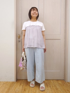 とろろさん(レディース・153cm)の夏コーディネート