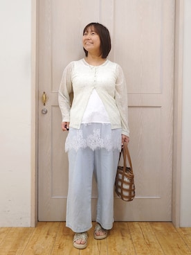 とろろさん(レディース・153cm)の夏コーディネート