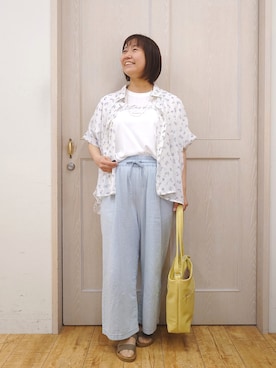 とろろさん(レディース・153cm)の夏コーディネート