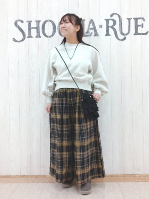 BRUNELLO CUCINELLI チェック柄 ガウチョパンツ USA4 BRUNELLO CUCINELLI チェック柄 ガウチョパンツ USA4 BRUNELLO