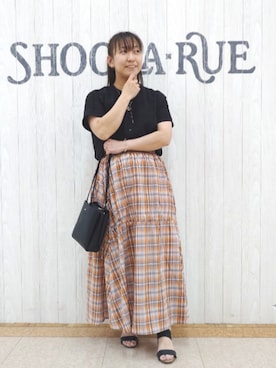 「アイテム（ブレスレット）」を使った、とろろさん（レディース・153cm）の夏コーディネート