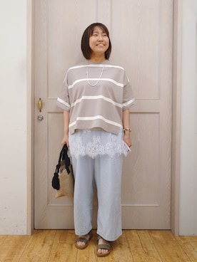 とろろさん(レディース・153cm)の秋コーディネート